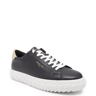Michael Kors Skórzane trampki GROVE LACE UP - Trampki damskie - miniaturka - grafika 1