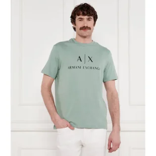 Armani Exchange T-shirt Slim Fit - Koszulki męskie - miniaturka - grafika 1
