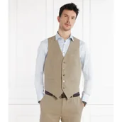 Kamizelki męskie - Oscar Jacobson Wełniana kamizelka Carlo | Slim Fit - miniaturka - grafika 1