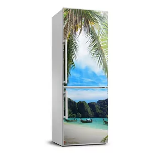 Naklejka Tapeta na lodówkę Tropikalna plaża 70x190, Tulup - Naklejki na ścianę - miniaturka - grafika 1