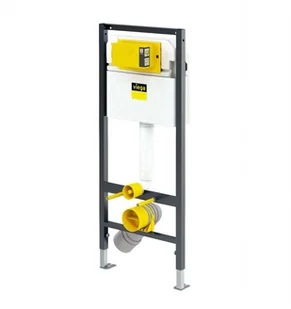 Viega Prevista Dry Zestaw stelaż do WC + wsporniki + mata + toaleta WC krótka 48x37 cm bez kołnierza z deską wolnoopadającą biały 771973+678630+H8669560000001+45300900A1 - odbiór osobisty: Kraków, Świebodzin - Stelaże i zestawy podtynkowe do WC - miniaturka - grafika 1