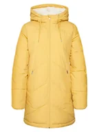 Kurtki damskie - Roxy Kurtka zimowa Better Weather ERJJK03634 Żółty Regular Fit - miniaturka - grafika 1