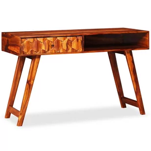 vidaXL Biurko, lite drewno sheesham, 118 x 50 x 76 cm vidaXL - Biurka - miniaturka - grafika 1