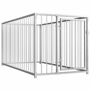 vidaXL Kojec dla psa 100 x 200 x 100 cm 144488 - Budy dla psów - miniaturka - grafika 1