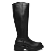 Kozaki damskie - Kozaki Gino Rossi CEO-RIDER-24609 Czarny - miniaturka - grafika 1