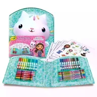 Zabawki kreatywne - Crayola: Zestaw do kolorowania z naklejkami - Gabby s Dollhouse - miniaturka - grafika 1