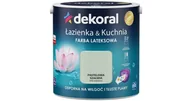 Farby wewnętrzne - Farba Lateksowa Łazienka & Kuchnia Pastelowa Szałwia 2.5L Dekoral - miniaturka - grafika 1