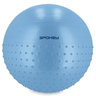 Piłki do ćwiczeń - Piłka gimnastyczna SPOKEY Half Fit Niebieski (55 cm) - miniaturka - grafika 1