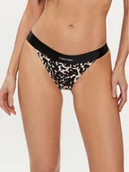 Stroje kąpielowe - Calvin Klein Swimwear Dół od bikini KW0KW02491 Czarny - miniaturka - grafika 1