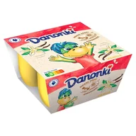 Sery - Danone Danonki Serek wanilia 200 g (4 x 50 g) - miniaturka - grafika 1