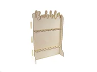 Gadżety na imprezę - Dekoracja drewniana Stojak na szampana - miniaturka - grafika 1