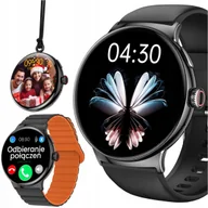 Smartwatch - SMARTWATCH ZEGAREK ROZMOWY ODPOWIEDŹ SMS PULS POLSKIE MENU SMART WATCH 3w1 - miniaturka - grafika 1