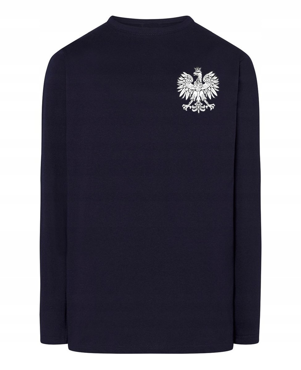 Longsleeve Kibica nadruk Polska Godło Rozm.4XL