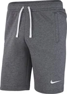 Spodnie sportowe męskie - Nike Park 20 Fleece Short CW6910 Szary/Srebrny S - miniaturka - grafika 1
