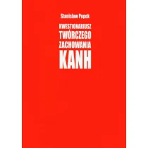 Kwestionariusz twórczego zachowania KANH - Stanisław Popek - Psychologia - miniaturka - grafika 1