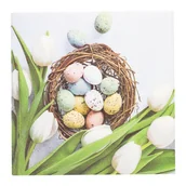 Gadżety dla niej i dla niego - PAW Serwetki SDL062200 Egss and Tulips - miniaturka - grafika 1