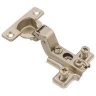 Zawiasy, okucia i inne akcesoria - Zawias meblowy puszkowy 26 wygięty 15 drzwiowy wpuszczany 1 szt. + prowadnik - miniaturka - grafika 1