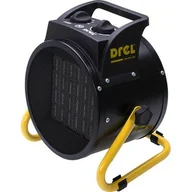 Ogrzewanie przenośne - Drel Nagrzewnica elektryczna 220 V 3 kW - miniaturka - grafika 1