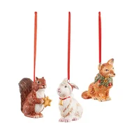 Bombki - Zestaw 3 zawieszek Zwierzęta leśne Nostalgic Ornaments Villeroy & Boch - miniaturka - grafika 1