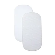 Okrycia kąpielowe dla dzieci - Shnuggle Prześcieradło 120x60cm do Łóżeczka Air Cot 2 szt Grey - miniaturka - grafika 1