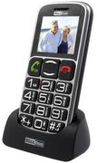Telefony komórkowe - Maxcom MM461BB Czarny - miniaturka - grafika 1