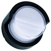 Lampy ogrodowe - Ideus Elewacyjna lampa TEKLA 04014 outdoor LED 12W 4000K IP54 grafit 04014 - miniaturka - grafika 1