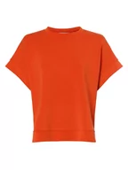 Bluzy damskie - Rich & Royal - <ul><li>szeroki krój</li><li>okrągły dekolt</li><li>krótkie,, pomarańczowy - miniaturka - grafika 1