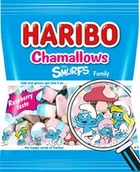 Żelki - Haribo Chamallows Smerfy Pianki 100 g - miniaturka - grafika 1