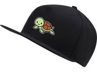 Czapki męskie - CZAPKA Z DASZKIEM ŻÓŁW ŻÓŁWIK CUTE TURTLE SNAPBACK FULL CAP - miniaturka - grafika 1
