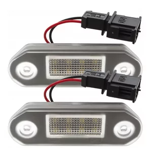 ZESTAW LAMPEK LED DO TABLICY REJESTRACYJNEJ, AUTOTUNE, DO SKODA OCTAVIA I, SKODA OCTAVIA I COMBI, VOLKSWAGEN GOLF III VARIANT, VOLKSWAGEN VENTO JETT.. - Lampy tylne - miniaturka - grafika 1