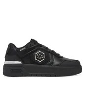 Sneakersy męskie - Sneakersy PHILIPP PLEIN SAES USC0766 PTE120N Czarny - miniaturka - grafika 1