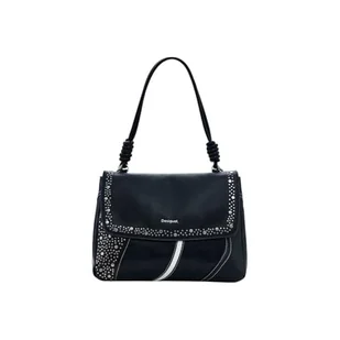 Desigual, BAG_PUNKETTE POZA Damskie, Czarny (Black) - Torebki damskie - miniaturka - grafika 1