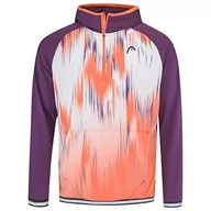 Bluzy męskie - Head Męska bluza z kapturem Topspin, Flamingo, L - miniaturka - grafika 1