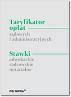 Prawo - Od.Nowa Taryfikator opłat sądowych i administracyjnych - odbierz ZA DARMO w jednej z ponad 30 księgarń! - miniaturka - grafika 1