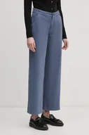 Spodnie damskie - Pepe Jeans jeansy ANYA damskie kolor niebieski PL211760 - miniaturka - grafika 1