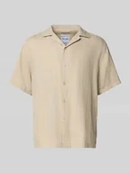 Koszule męskie - Koszula casualowa o kroju regular fit z kołnierzykiem typu resort model ‘ROBERT’ - miniaturka - grafika 1