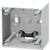 Gniazdka elektryczne - Hager Polo Integro Flow Puszka natynkowa pojedyncza wysoka biały połysk 911512519 911512519 - miniaturka - grafika 1