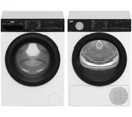 Zestawy zintegrowane AGD - Beko pralka bPro500 B5WFT694111WBPBB SaveWater 9kg 1400obr/min + suszarka bPro500 B5T692411WBPBB SaveWater 52,1cm 9kg - miniaturka - grafika 1