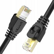Kable miedziane - Unitek Unitek Cat.7 SSTP 8P8C RJ45 Przewód Ethernet-2M C1810EBK - miniaturka - grafika 1