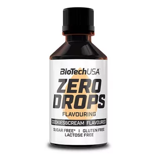 BioTech USA Zero Drops 50ml AROMAT SMAKOWY - Witaminy i minerały dla sportowców - miniaturka - grafika 1