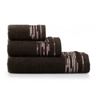 Okrycia kąpielowe dla dzieci - Ręcznik Grafik 70x140 brązowy - miniaturka - grafika 1