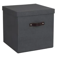 Pudła i pojemniki do przechowywania - Czarne pudełko Bigso Box of Sweden Logan - miniaturka - grafika 1
