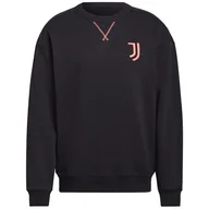 Bluzy sportowe męskie - Adidas Juventus, Bluza sportowa, LNY CR SWT, H67143, M - miniaturka - grafika 1