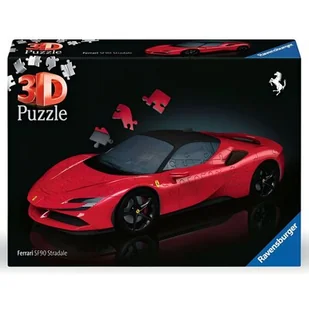Puzzle 3D RAVENSBURGER Ferrari SF90 Stradale 11576 (108 elementów) - Puzzle - miniaturka - grafika 1