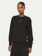 Bluzy damskie - Armani Exchange Bluza 6DYM50 YJEGZ 1200 Czarny Regular Fit - miniaturka - grafika 1