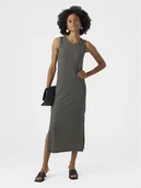 Sukienki - Vero Moda Sukienka letnia Fiona 10290338 Czarny Loose Fit - miniaturka - grafika 1