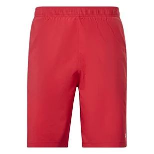 Reebok Męskie tkane szorty, kolor czerwony (Vector Red), XL, Czerwony wektorowy, XL - Spodenki damskie - miniaturka - grafika 1