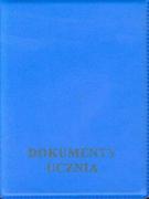 Szkolne artykuły papiernicze - Biurfol Okładka na dokumenty ucznia pionowa niebieska - miniaturka - grafika 1