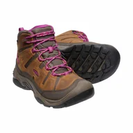 Buty trekkingowe damskie - Buty trekkingowe damskie KEEN CIRCADIA MID WP - miniaturka - grafika 1