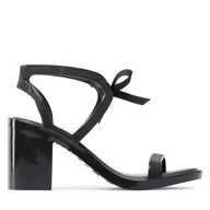 Sandały damskie - Sandały Melissa Ophelia + Jason Wu Ad 32962 Czarny - miniaturka - grafika 1